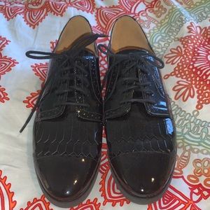 Enzo Angiolini Patent Leather Oxford